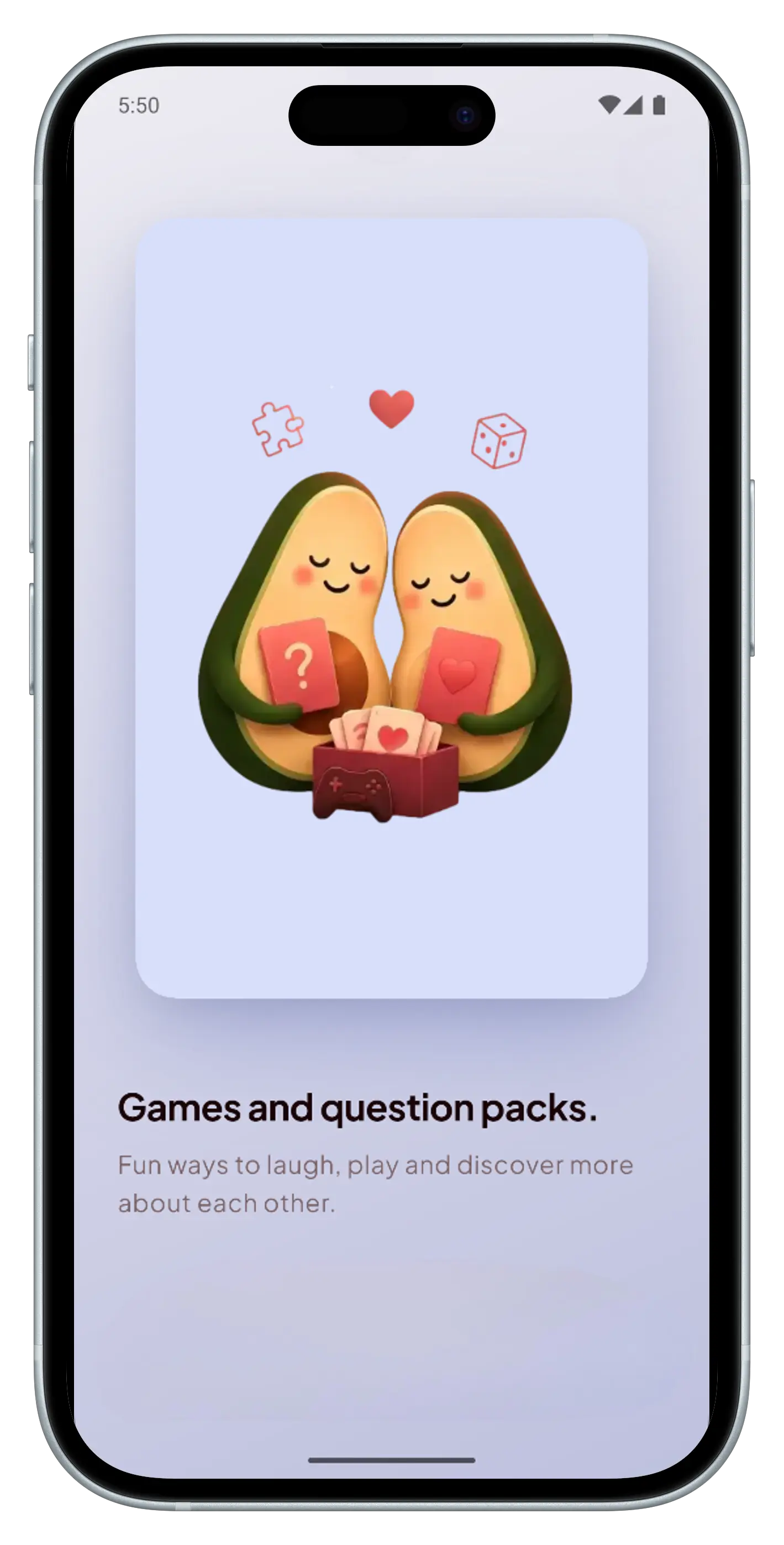 Between Us app preview on iPhone